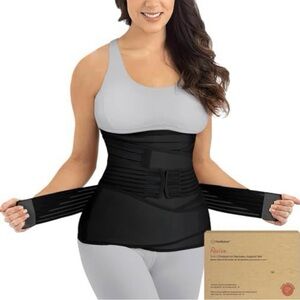 Black Waist Trainer Belt